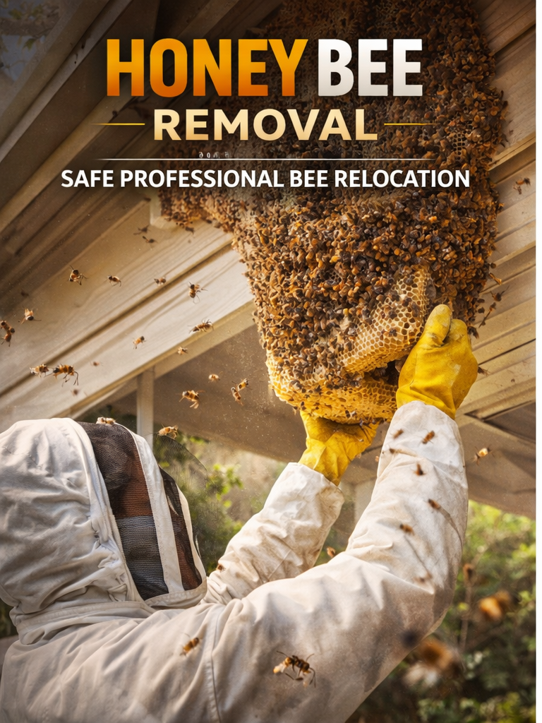 Safe honey bee removal