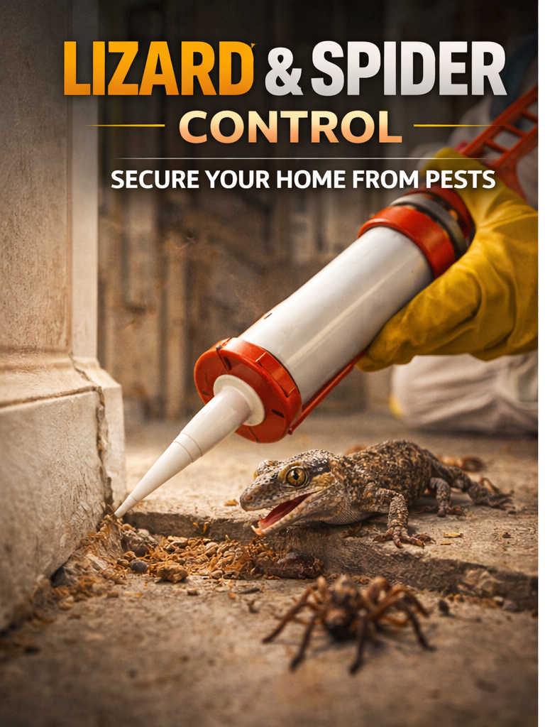 Lizard and spider control